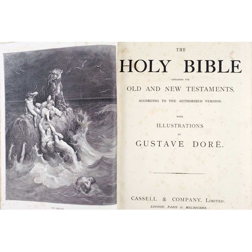 458 - (Gustave Dore and Dante) Five works Gustave Dore illustrations. 'The Vision of Hell by Dante Alighie... 