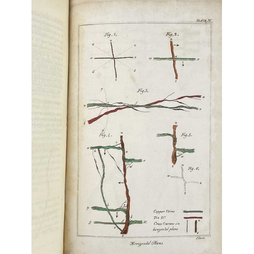 46 - (Presentation Copy) Robert Were Fox Observations on Mineral Veins MS 'from the author' to the title ... 