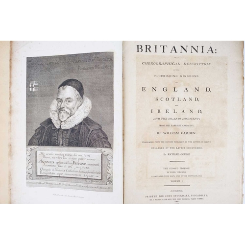 460 - William Camden and Richard Gough Britannia: Or, A Chronological Description of the Flourishing Kingd... 