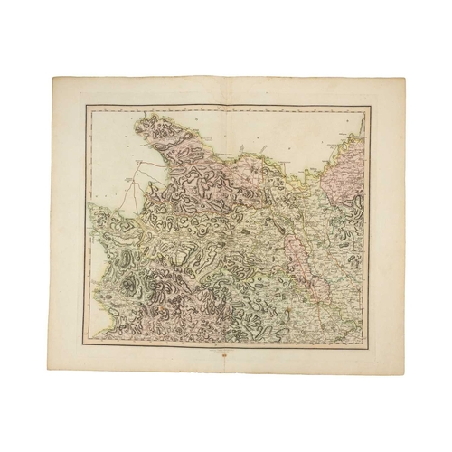 475 - A New Map Of Yorkshire Divided into Ridings & C 3rd Edition, corrected to 1818 Copper engraving with... 