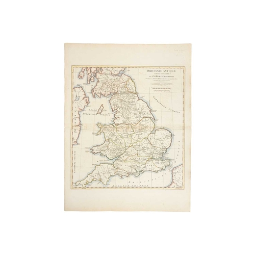 477 - HORSLEY, Johanne Britanniae Antiquae. c.1775 Britanniae Antiquae, Tabula Geographica, ex Aevi Romani... 