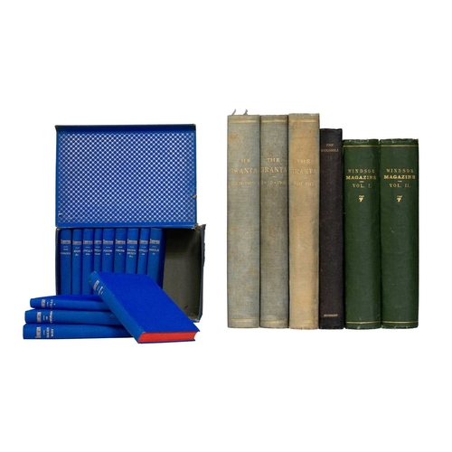 479 - (Cambridge University) Granta Magazine Three bound volumes from 1909-1912 Uniform blue cloth with so... 