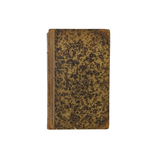 490 - DICKENS, Charles Oliver Twist Brown leather with brown marbled boards, spine is missing, leather is ... 