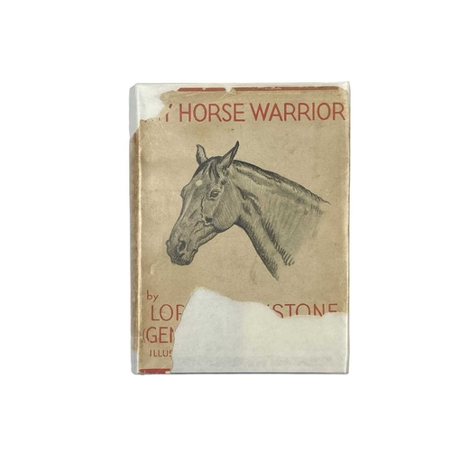 493 - MOTTISTONE, Lord My Horse Warrior First edition, an uncommon volume with unclipped dj, cream paper d... 