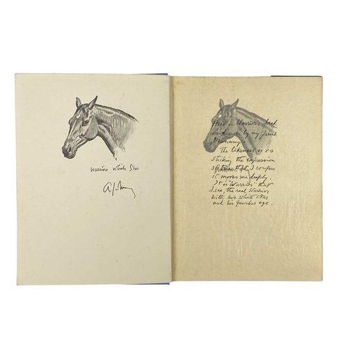 493 - MOTTISTONE, Lord My Horse Warrior First edition, an uncommon volume with unclipped dj, cream paper d... 