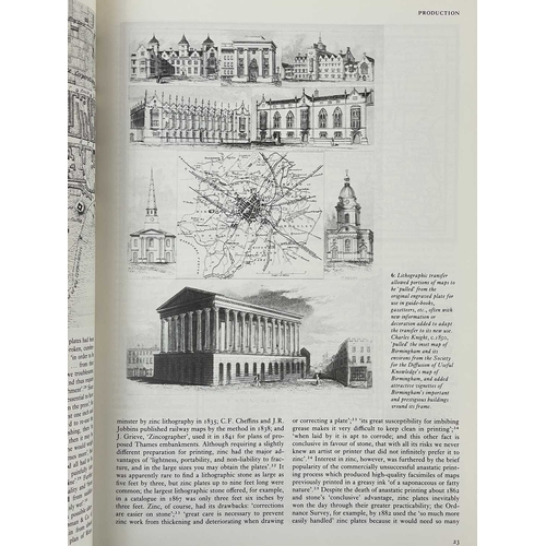 495 - (Cartography) Four works Darlington & Howgego. 'Printed Maps of London 1553-1860,' clipped dj, fine,... 