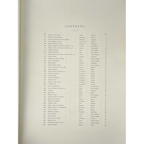 514 - The Rev. W. F. Creeny A Book of Fac-Similes of Monumental Brasses on the Continent of Europe, With B... 