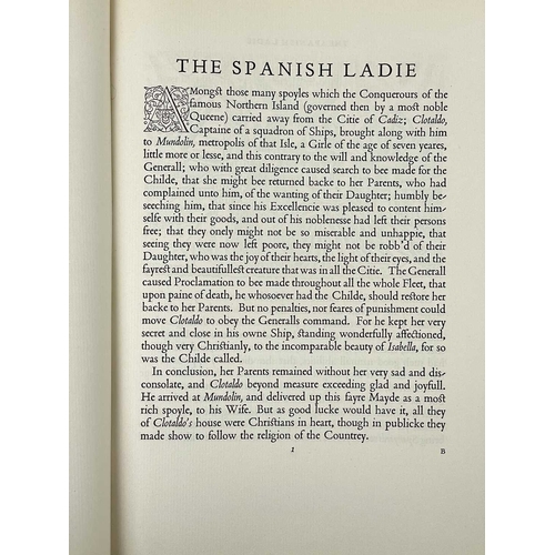 527 - Douglas Percy Bliss illustrations The Spanish Ladie and Two Other Stories From Cervantes Translated ... 