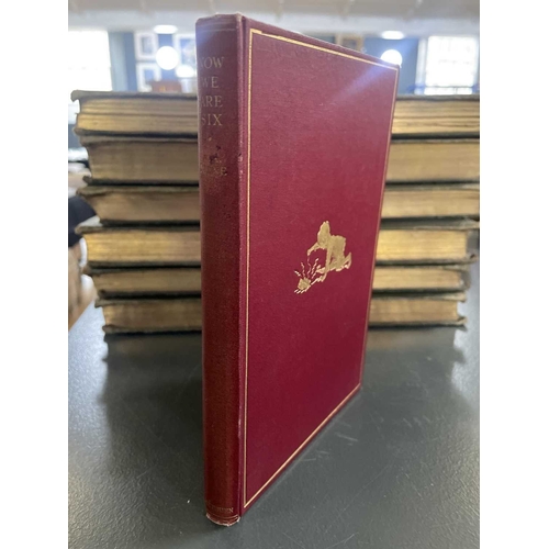 58 - A. A. Milne Now We Are Six First edition, facsimile dj, fine original cloth with gilt decorations, g... 