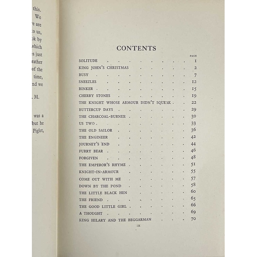 58 - A. A. Milne Now We Are Six First edition, facsimile dj, fine original cloth with gilt decorations, g... 