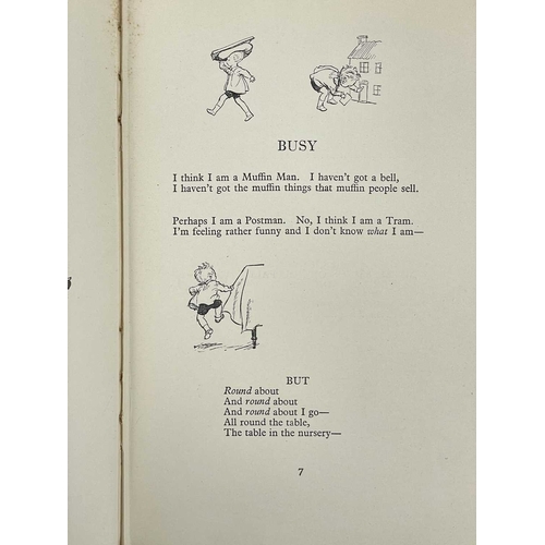 58 - A. A. Milne Now We Are Six First edition, facsimile dj, fine original cloth with gilt decorations, g... 