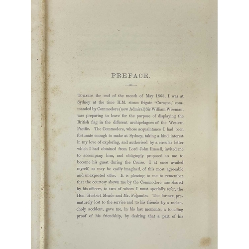 66 - (South Sea Islands) Julius L. Brenchley Jottings During The Cruise of HMS Curacoa Among the South Se... 