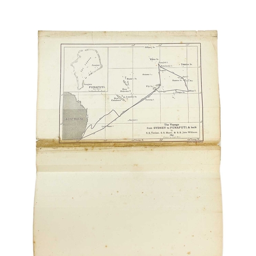 67 - (Kiribati and Tuvalu Islands) 'The Atoll of Funafuti, Ellice Group: Its Zoology, Botany, Ethnology, ... 