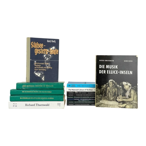 91 - Gerd Koch (1922–2005) Fourteen publications 'The Material Culture of Kiribati,' translated by Guy Sl... 