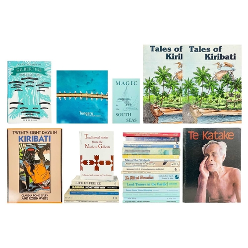 93 - (Tuvalu and Kiribati) Thirty scarce publications mostly on and about the Ellice Islands and Gilbert ... 