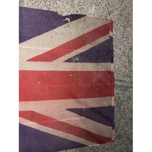 1004 - ± Britain in the Blitz God Save The King Banner & Union Flag A WWII printed cotton 