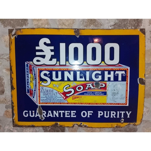 1012 - ± Exhibition Hall Enamel advertising sign 