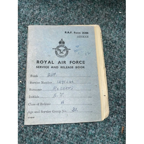 1118 - ± Entrance WWII Ephemera. A collection of WWII ephemera to include a group of documents pertaining t... 