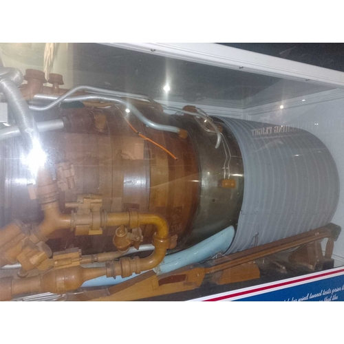 1138 - ± Concorde A half-scale Rolls-Royce/Snecma Olympus 593 Engine A Half-Size Test Model engine A half-s... 