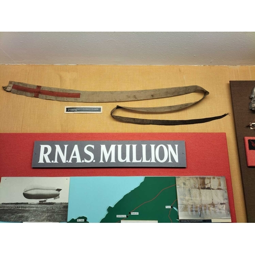 1155 - ± The War Gallery R.N.A.S. MULLION DISPLAY THE