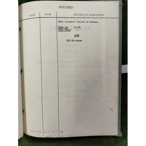 1169 - ± The War Gallery National Savings Log book of Spitfire No FR138 A 