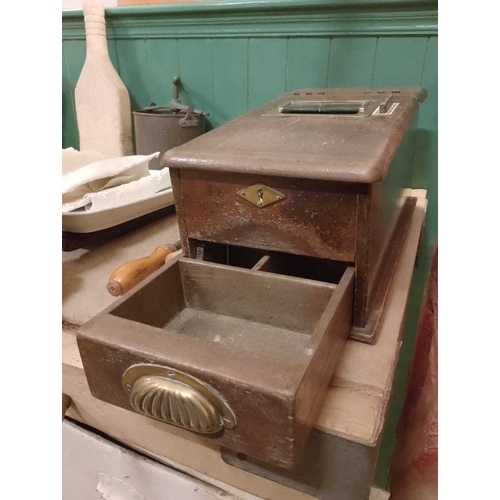 398 - ± Thomas Borthwick & Sons Butchers A draw till An International Coin Counting Co Ltd cash register 4... 