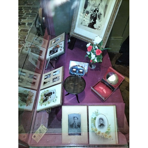 466 - ± Maggs Photographer Window display photographic interest items A group of window display items toge... 