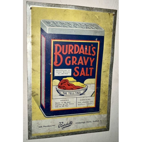 622 - ± Lugg's Hardware Shop Advertising & Display A metal shelf sign Bluebell Brings Brightness 32.5cm, a... 