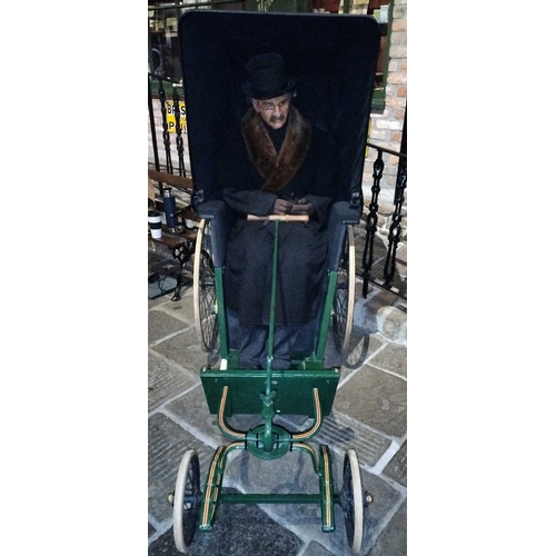 688 - ± Lugg's Hardware Shop Foot and Son's Invalid Carriage A 19th Century Invalid Carriage by J Foot and... 