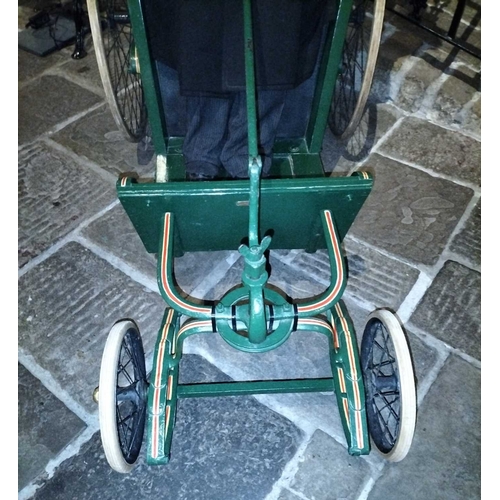 688 - ± Lugg's Hardware Shop Foot and Son's Invalid Carriage A 19th Century Invalid Carriage by J Foot and... 