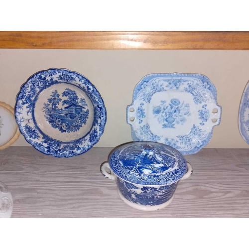 826 - ± Flambards Hotel Kitchen On the dresser rack Mostly ceramics - This lot will be subject to an addit... 