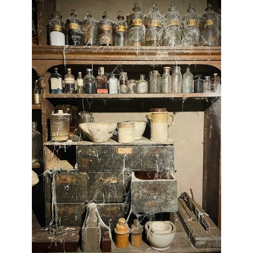 837 - ± W.C. White Dispensing Chemist The shop interior with all fittings and fixtures THE SHOP CONTENTS F... 