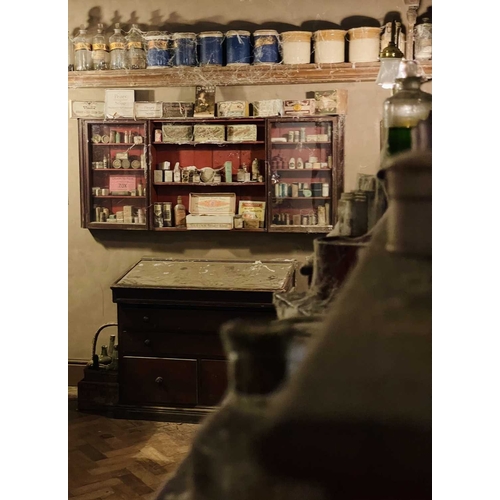 837 - ± W.C. White Dispensing Chemist The shop interior with all fittings and fixtures THE SHOP CONTENTS F... 