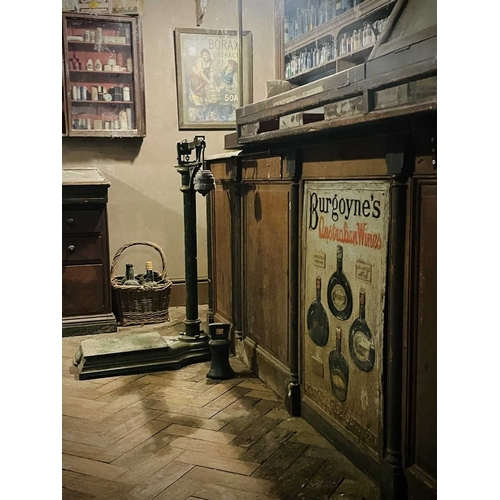 837 - ± W.C. White Dispensing Chemist The shop interior with all fittings and fixtures THE SHOP CONTENTS F... 