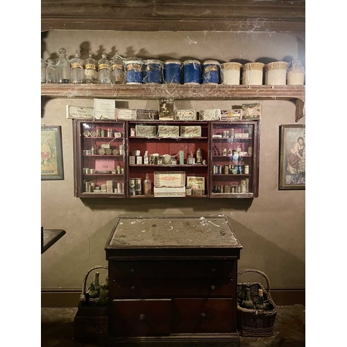 837 - ± W.C. White Dispensing Chemist The shop interior with all fittings and fixtures THE SHOP CONTENTS F... 