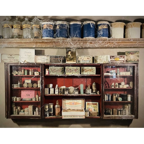 837 - ± W.C. White Dispensing Chemist The shop interior with all fittings and fixtures THE SHOP CONTENTS F... 