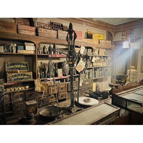 837 - ± W.C. White Dispensing Chemist The shop interior with all fittings and fixtures THE SHOP CONTENTS F... 