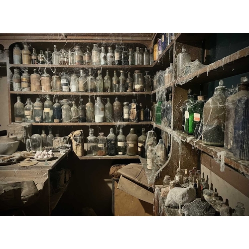 837 - ± W.C. White Dispensing Chemist The shop interior with all fittings and fixtures THE SHOP CONTENTS F... 