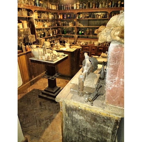 837 - ± W.C. White Dispensing Chemist The shop interior with all fittings and fixtures THE SHOP CONTENTS F... 