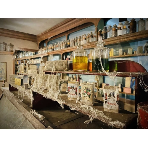 837 - ± W.C. White Dispensing Chemist The shop interior with all fittings and fixtures THE SHOP CONTENTS F... 