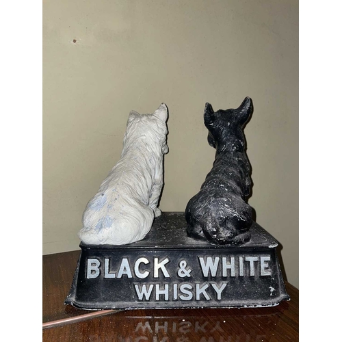 886 - ± Britain in the Blitz Sandeman Port & Black & White Whisky Cast metal Advertising Figures A Sandema... 