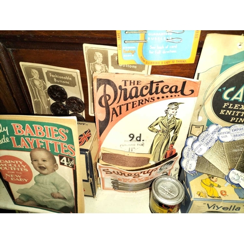 907 - ± Britain in the Blitz packaging Contents of the left hand counter display cabinet - This lot will b... 