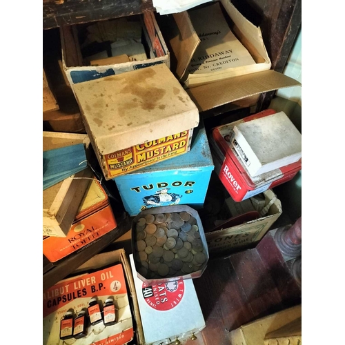 919 - ± Britain in the Blitz Shop items A collection of items including large numbers of labelled shop pap... 