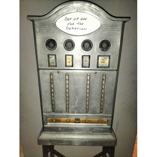 954 - ± Britain in the Blitz Cigarette vending machine A Harper Automatic Machine Manufacturing Co Ltd flo... 