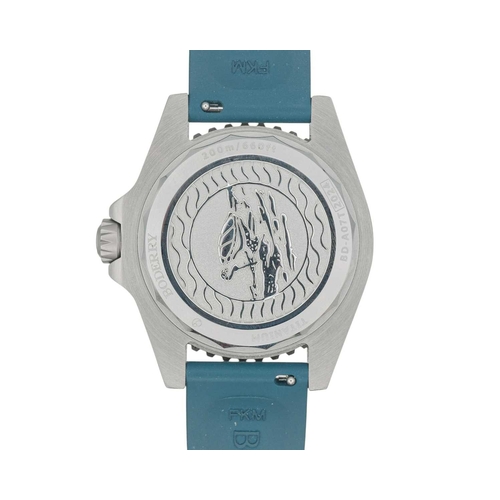 1030 - BODERRY - A Seaturtle titanium automatic gentleman's divers wristwatch. Ref. BD -A07T 2024, the sign... 
