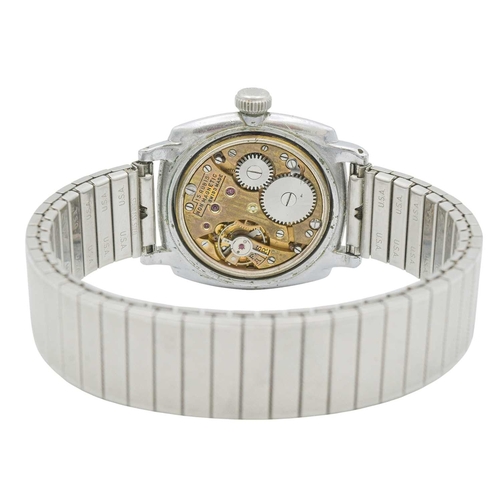 1050 - OYSTER UNICORN - A 1920's stainless steel cushion cased gentleman's manual wind wristwatch. The sign... 