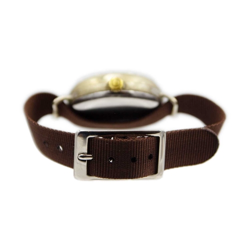 1073 - WEST END WATCH CO - A 'Matchless' India Civil Service nickel case manual gentleman's wristwatch. Cir... 