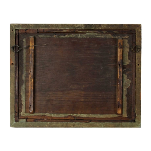 3 - A Mexican straw picture. Titled 'Government Building, Mexico City', framed and glazed, 42cm x 33cm.