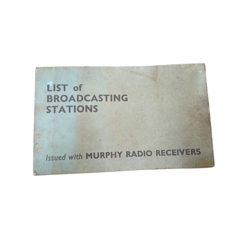 45 - Two Murphy wireless's, B23 and A30. The first in a matt veneered walnut case, designed by R.D. Russe... 