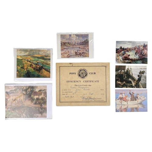 140 - (Farming and Equestrian) Thirty seven works Dr. James Whetter. 'The Cornish Farmer. A Study of a Par... 